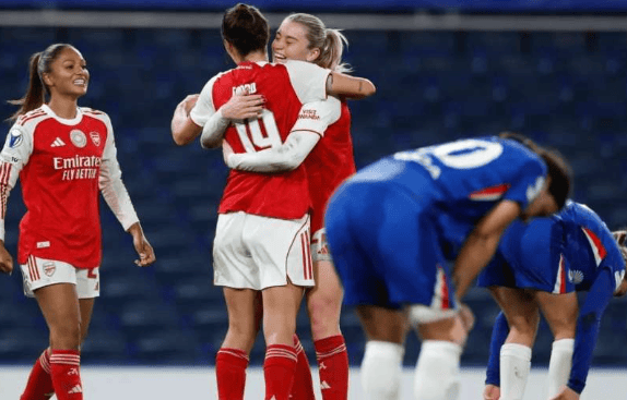 米兰体育解析阿森纳女足总比分3-2淘汰切尔西,晋级欧冠四强